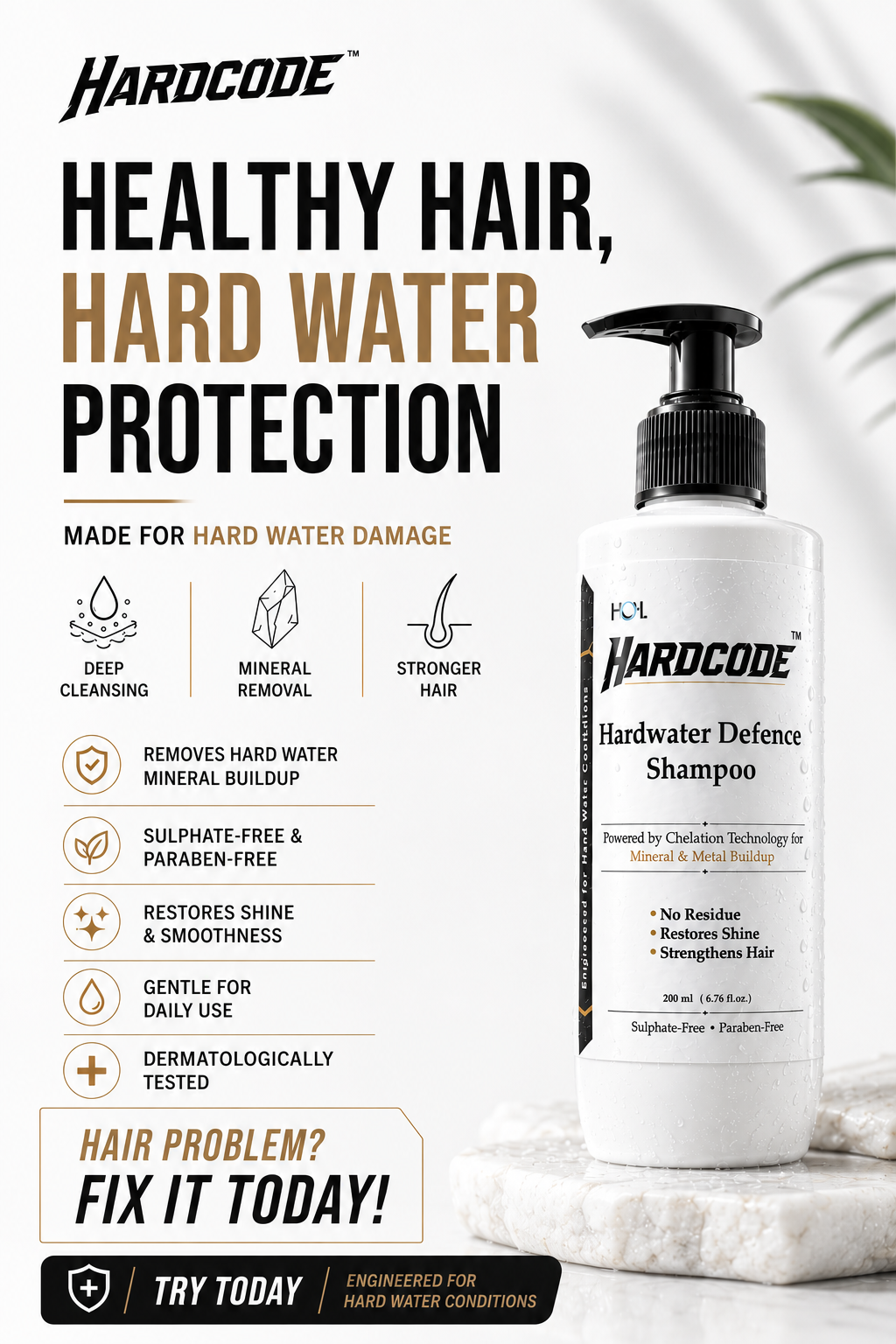 HARDCODE - Hardwater Defense Shampoo