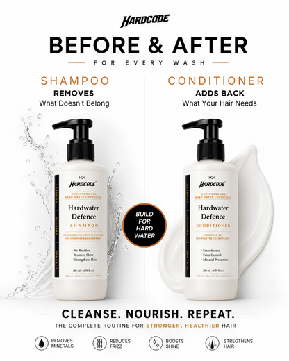 Hard Water Defence Shampoo & Conditioner Combo
