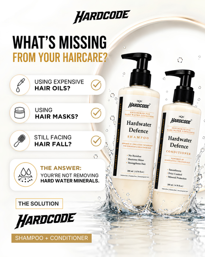 Hard Water Defence Shampoo & Conditioner Combo