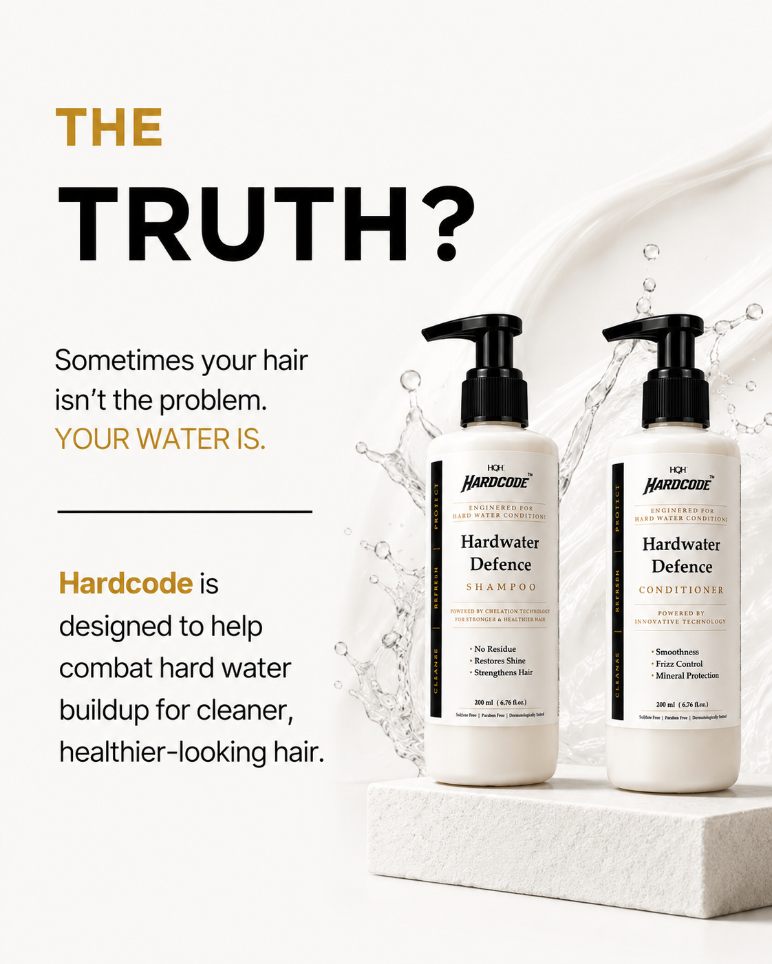 Hard Water Defence Shampoo & Conditioner Combo